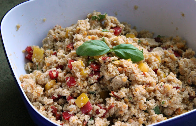 Couscous-Linsen-Salat mit Paprika - moey&amp;#39;s kitchen foodblog