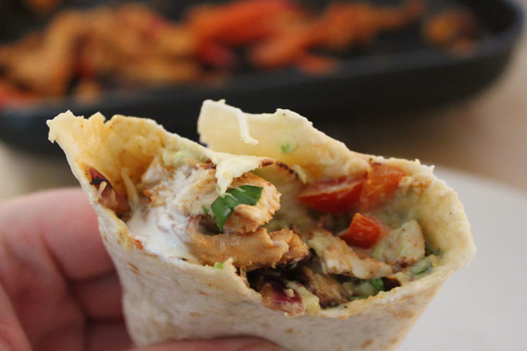 Chicken Fajitas nach Jamie Oliver moey's kitchen foodblog