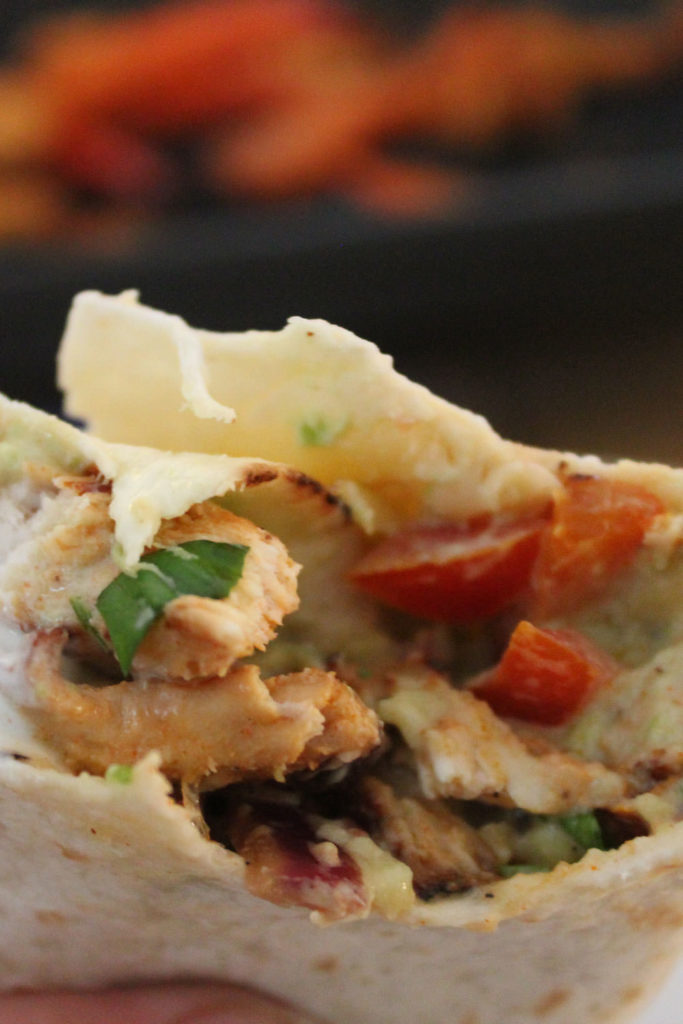 Chicken Fajitas nach Jamie Oliver moey's kitchen foodblog