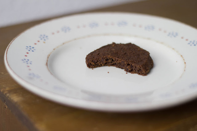 Schokoladenkeks mit Meersalz