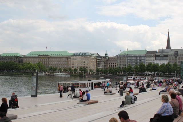 Kulinarischer Reisebericht Hamburg - moey's kitchen foodblog an der Binnenalster im Zentrum von Hamburg