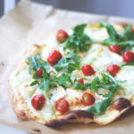 Rezept für Flammkuchen mit weißem Spargel und Ziegenkäse | moeyskitchen.com