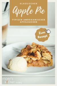 Rezept für klasischen Apple Pie | der perfekte Apfelkuchen für den Herbst und Winter | moeyskitchen.com #apfelkuchen #äpfel #kuchen #backen #foodblogger #rezepte #applepie #pie