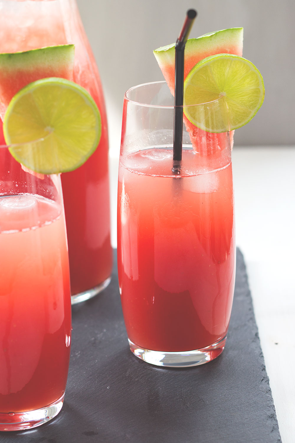 Rezept für Wassermelonen-Limo - Die wohl erfrischendste Limonade des Sommers!