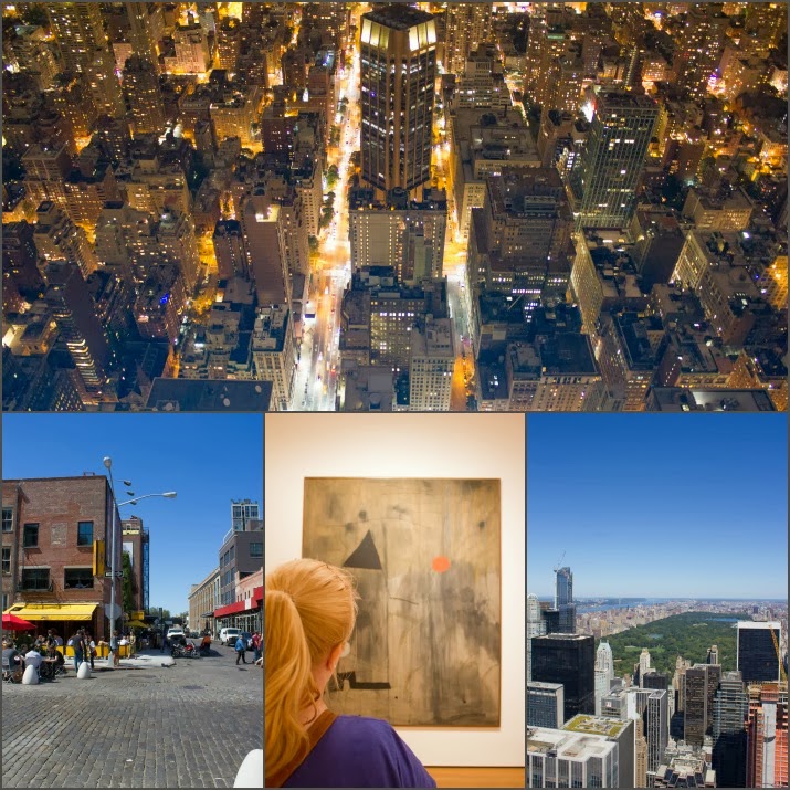 Empire State Building, Topf of the Rock, MoMa, Meatpacking District, Manhattan, Central Park, New York, USA