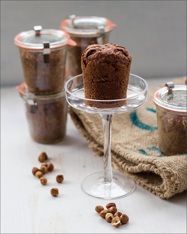 Adventsgebäck: Schoko-Gewürz-Kuchen im Glas - kulinarische ...