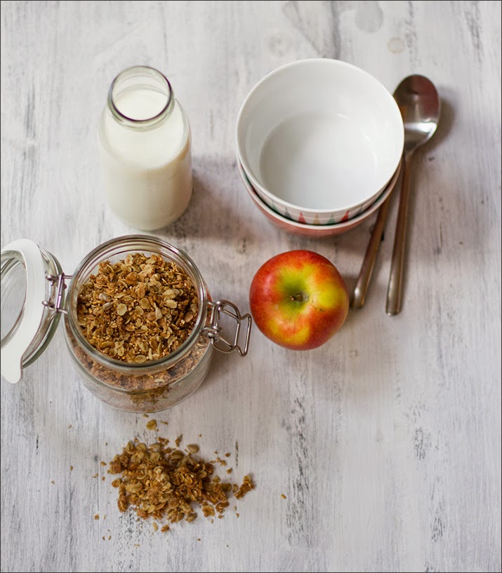 Hausgemachtes Knuspermüsli Everyday Granola im Glas