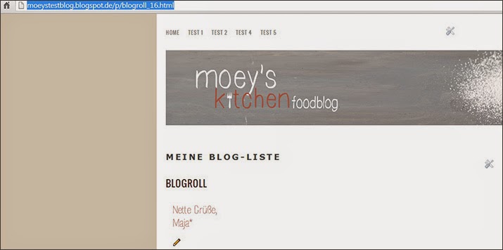 Tutorial: Externe Blogroll bei Blogspot anlegen | Blogroll auf einer externen Seite anlegen