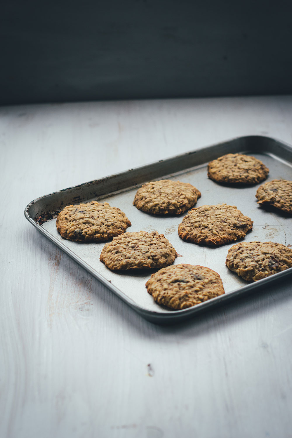 Rezept für Granola-Cookies | Mein Müsli der Woche | chewy Müsli-Kekse mit Cranberries zum Mitnehmen für den Snack zwischendurch | moeyskitchen.com #granola #müsli #knuspermüsli #muesli #cookies #selbstgemacht #homemade #kekse #backen #foodblogger #rezepte #frühstück #snacks #breakfast #cranberries