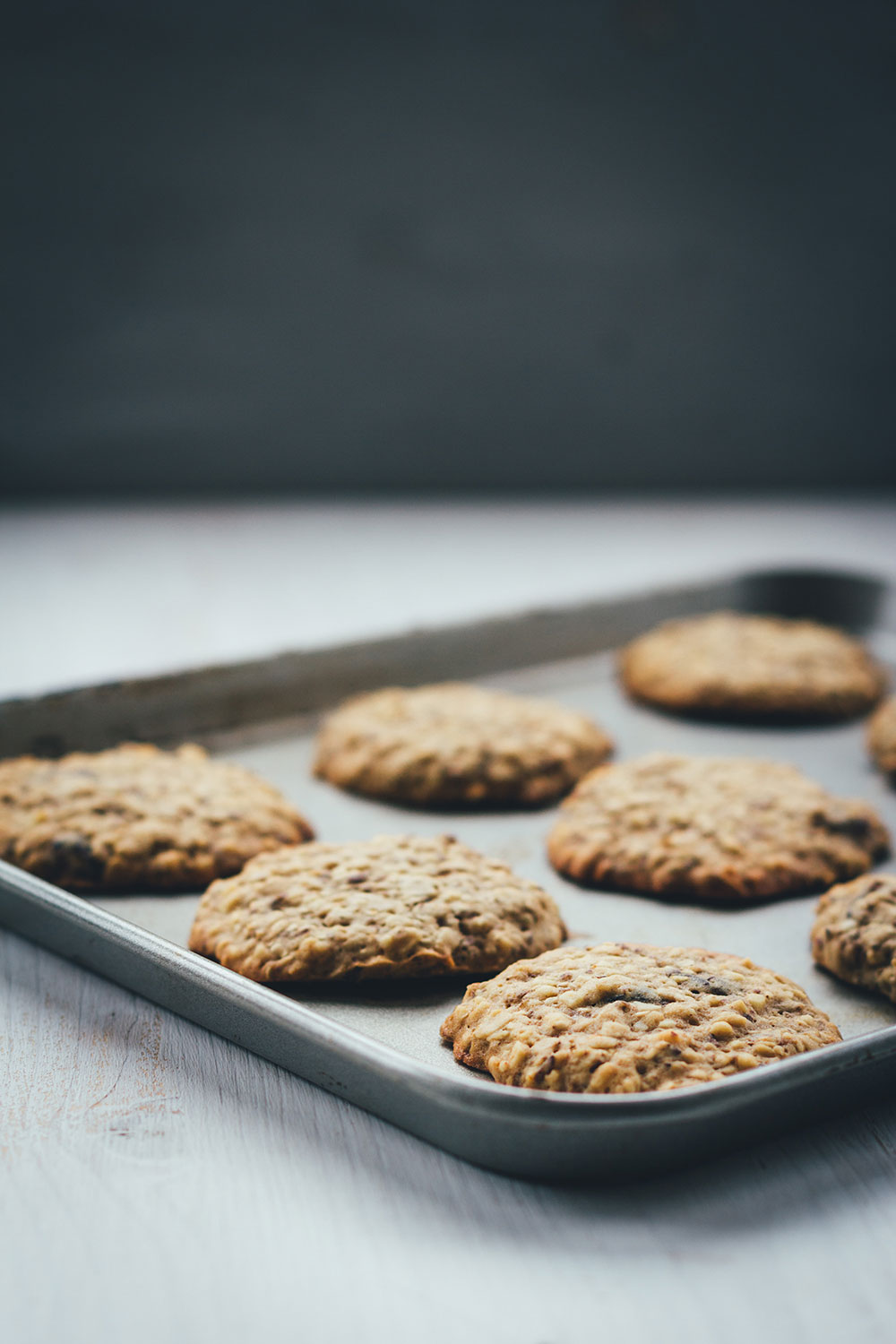 Rezept für Granola-Cookies | Mein Müsli der Woche | chewy Müsli-Kekse mit Cranberries zum Mitnehmen für den Snack zwischendurch | moeyskitchen.com #granola #müsli #knuspermüsli #muesli #cookies #selbstgemacht #homemade #kekse #backen #foodblogger #rezepte #frühstück #snacks #breakfast #cranberries