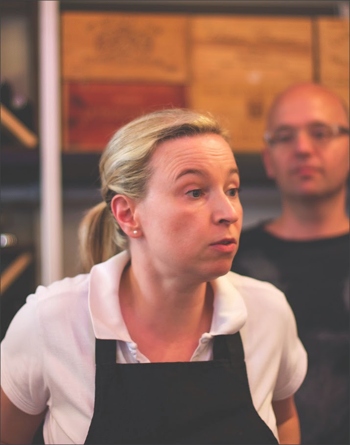 Nata und Joerg stellen ihr Menü im Supperclub vor