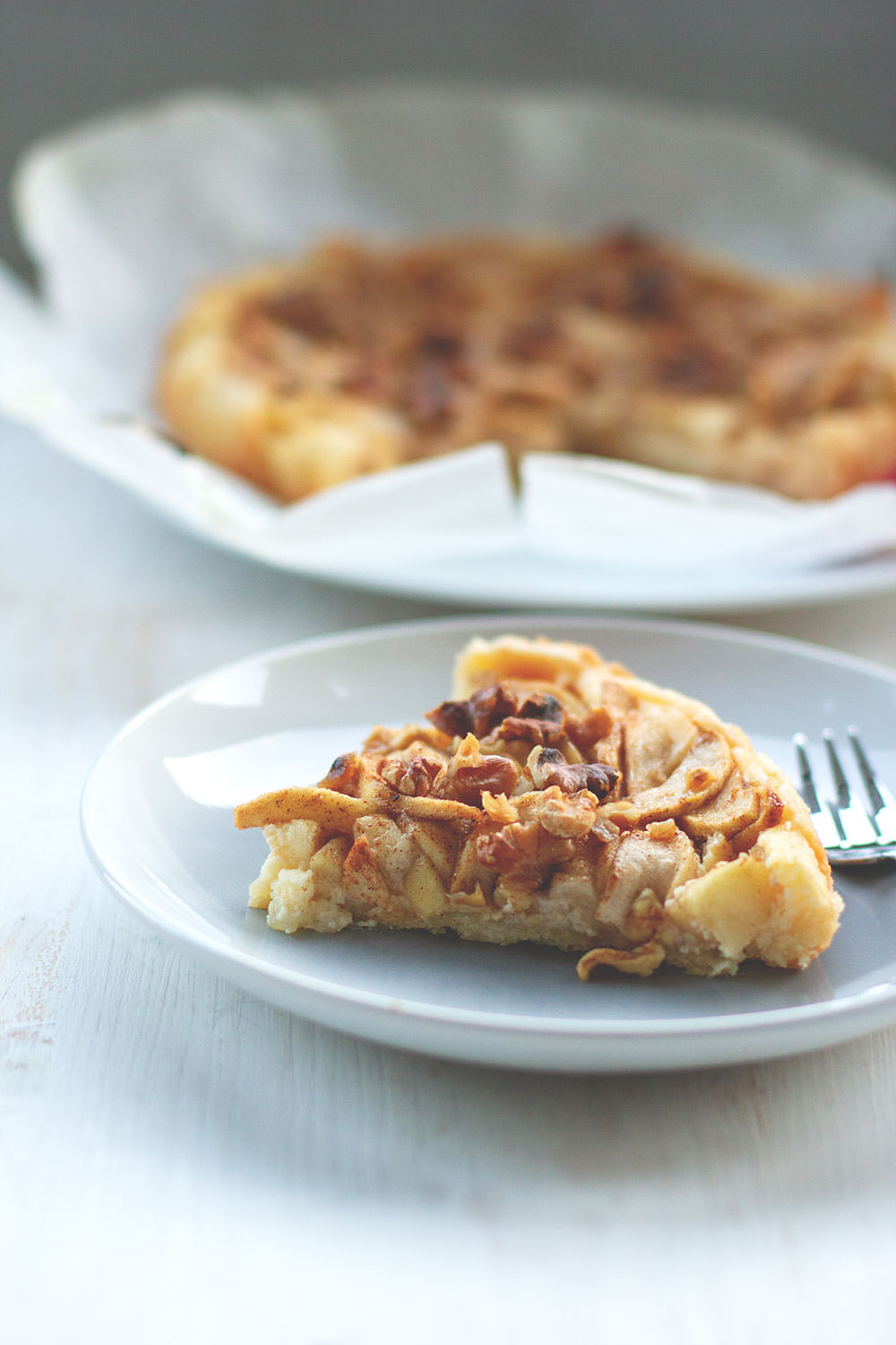 Blitzrezept für Apfelkuchen mit Frischkäseguss, Zimt-Zucker und ...