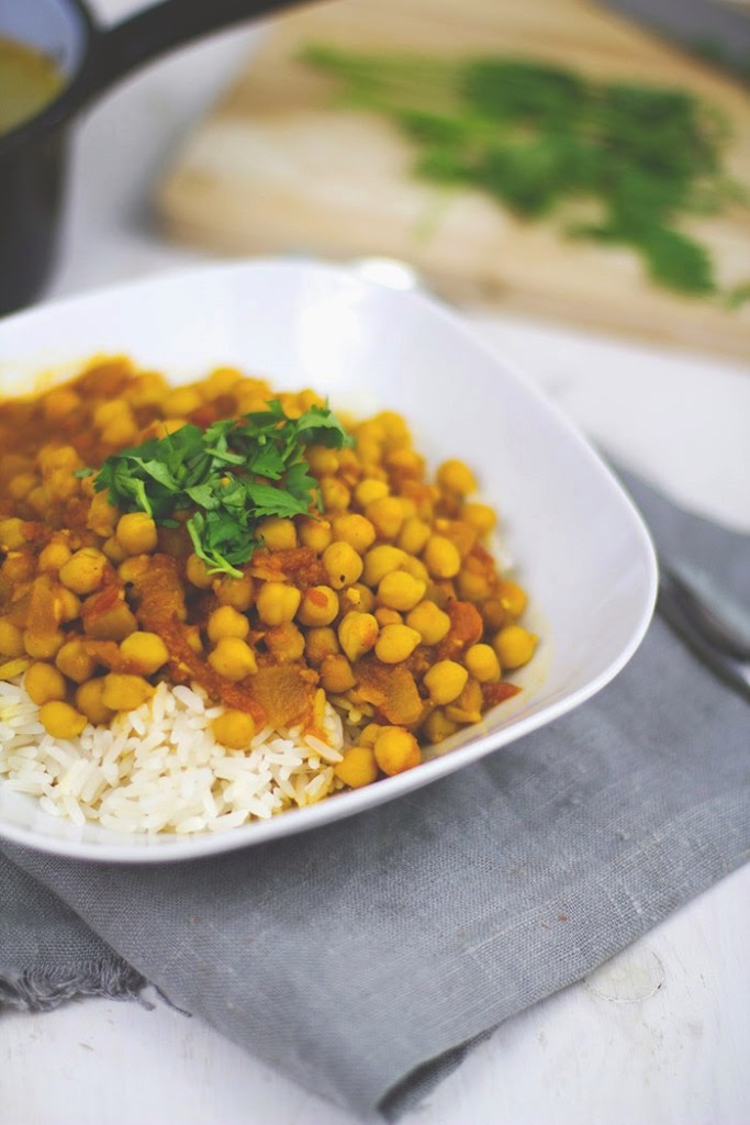 Die Mädchenküche kocht zusammen #1: veganes Kichererbsen-Curry mit ...