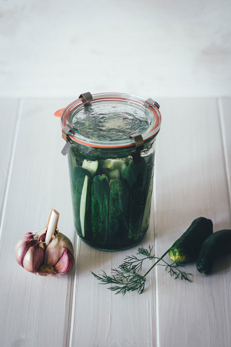 Eingelegte Gurken - hausgemachte Gewürzgurken - moey&amp;#39;s kitchen foodblog