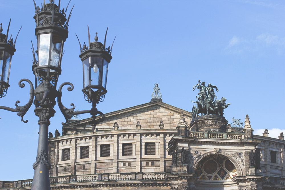 Touriprogramm: Die Dresdner Semperoper