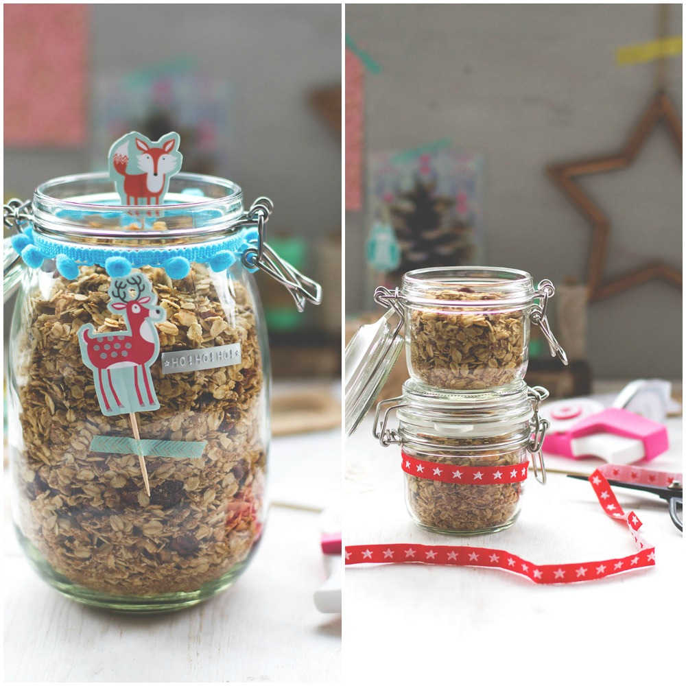 Weihnachten 2015: Rezept für Geschenk aus der Küche - Weihnachtsmüsli aka X-mas Granola und Verpackungstipps Weihnachten 2015: Rezept für Geschenk aus der Küche - Weihnachtsmüsli aka X-mas Granola und Verpackungstipps