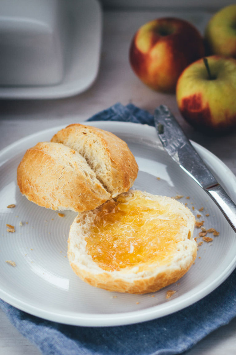 Apfel-Karamell-Konfitüre ohne Gelierzucker - moey&amp;#39;s kitchen foodblog