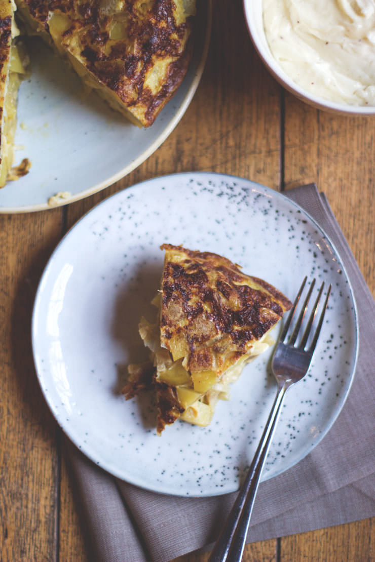 Spanische Tortilla live aus dem Food.Blog.House moey's kitchen foodblog