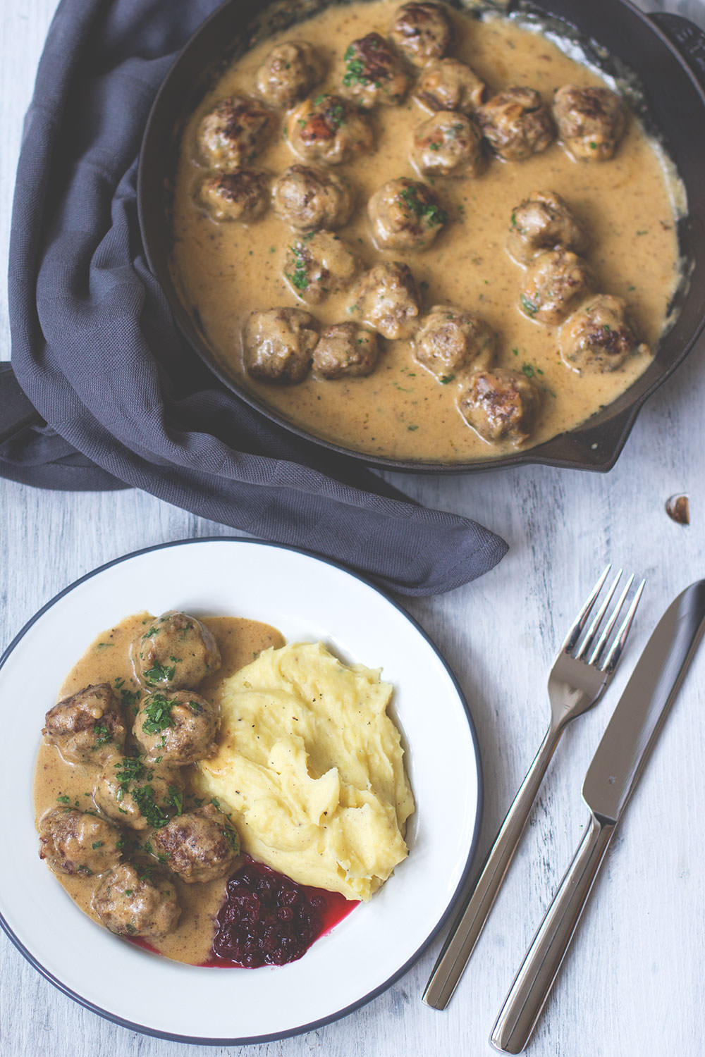 Rezept für leckere schwedische Köttbullar - All you need is Hack - von moeyskitchen.com