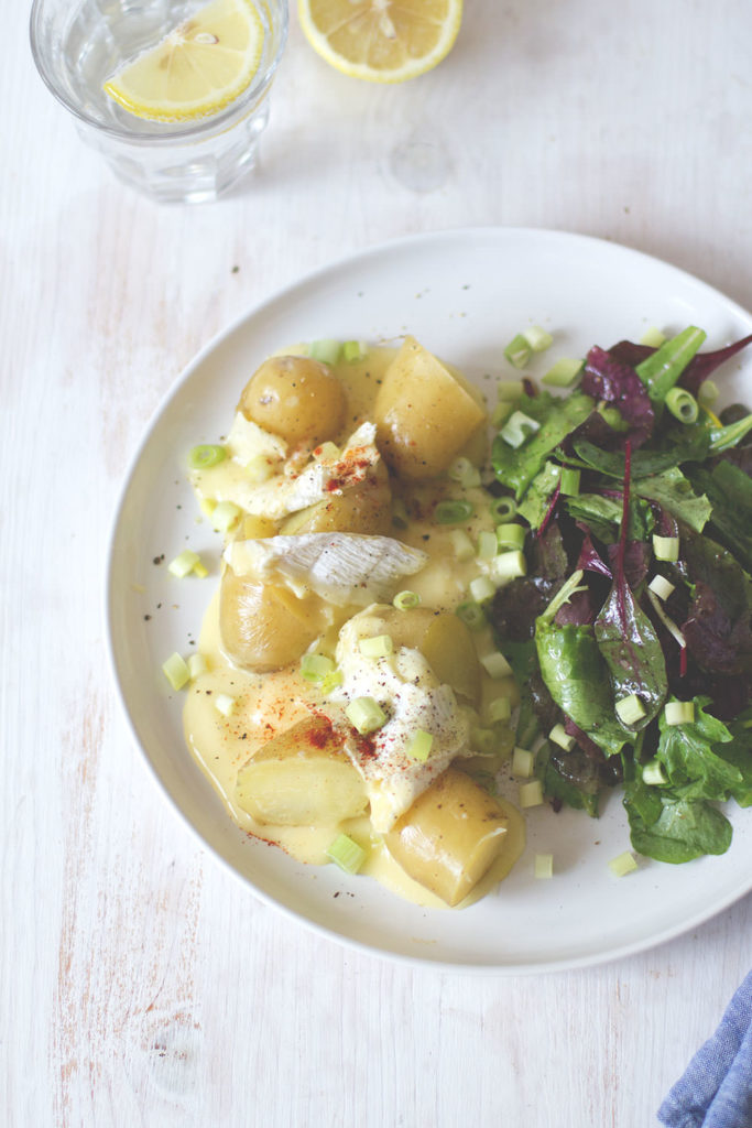 Neue Kartoffeln mit gebackenem Camembert - moey&amp;#39;s kitchen foodblog