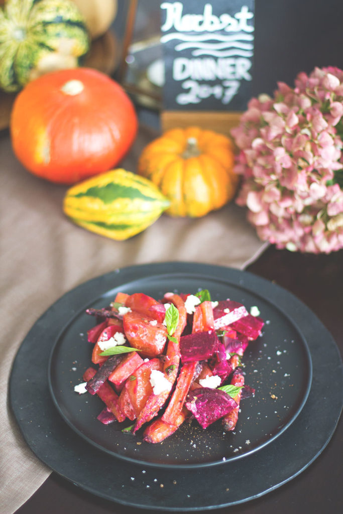 Herbst Dinner Dessert: Ricotta-Mascarpone-Mousse mit gebackenen ... Herbst Dinner Dessert: Ricotta-Mascarpone-Mousse mit gebackenen ...