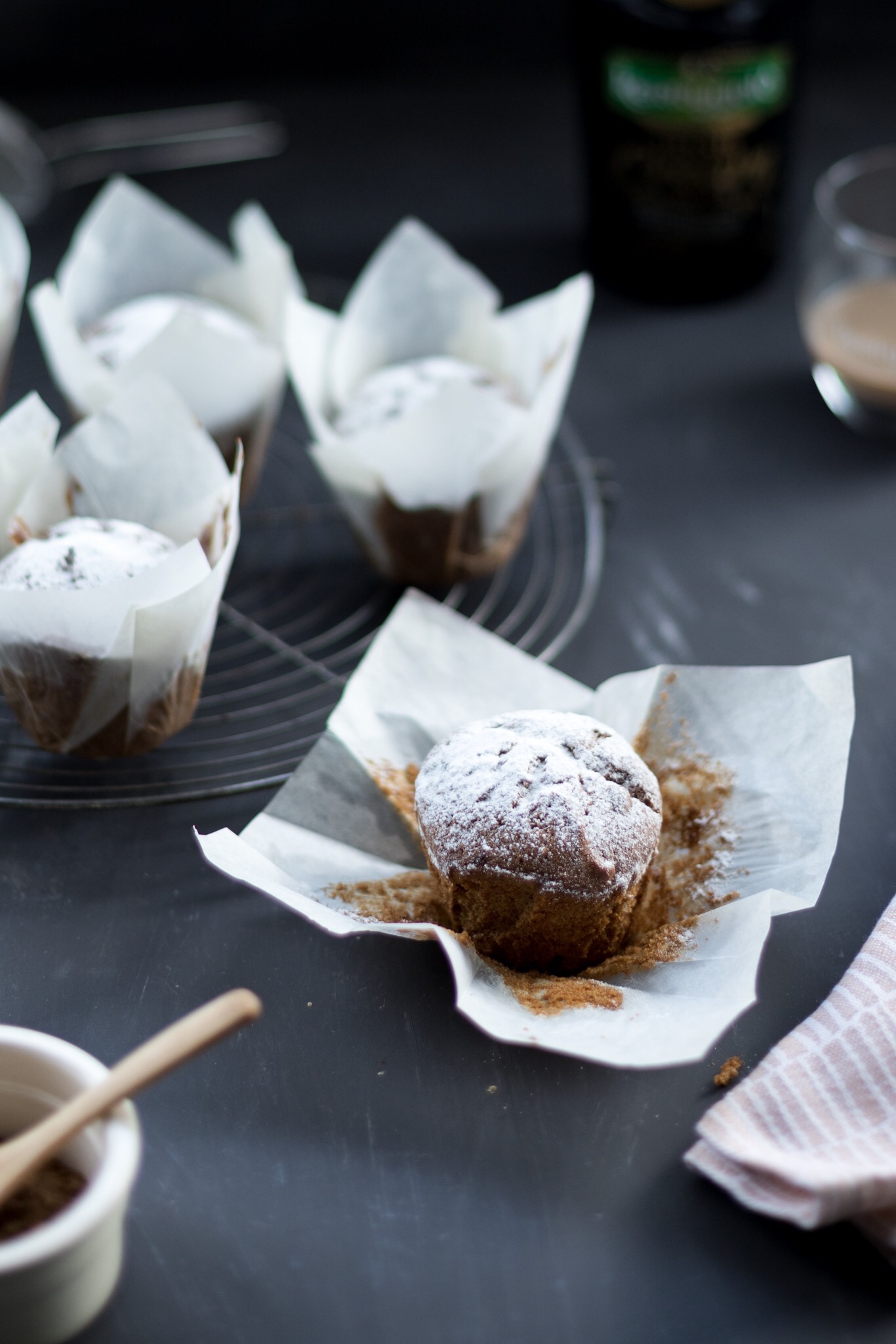 Rezept für adventliche Lebkuchen-Muffins mit Kerrygold Irish Cream | moeyskitchen.com