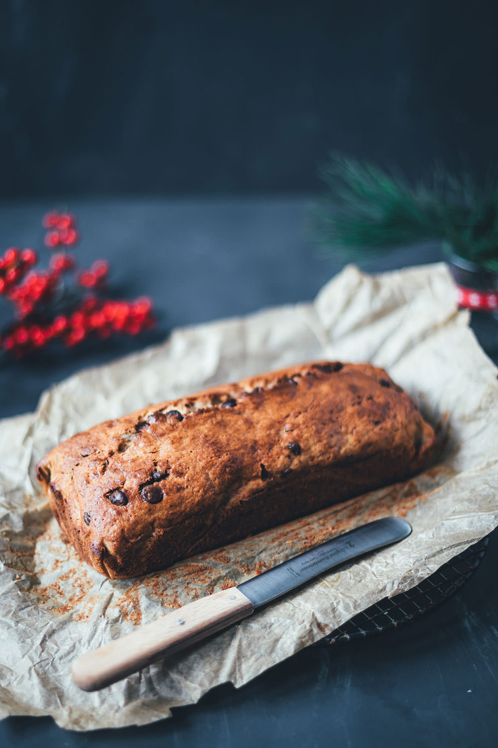 Chocolate Chip Bananenbrot | Rezept für Banana Bread | moeyskitchen.com #bananenbrot #bananabread #chocolatechip #bananen #kuchen #resteverwertung #foodblogger #rezepte