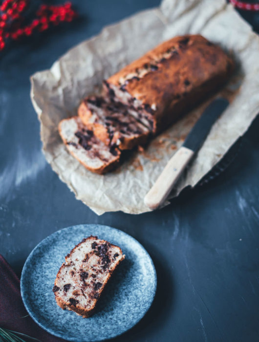 Chocolate Chip Bananenbrot | Rezept für Banana Bread | moeyskitchen.com #bananenbrot #bananabread #chocolatechip #bananen #kuchen #resteverwertung #foodblogger #rezepte