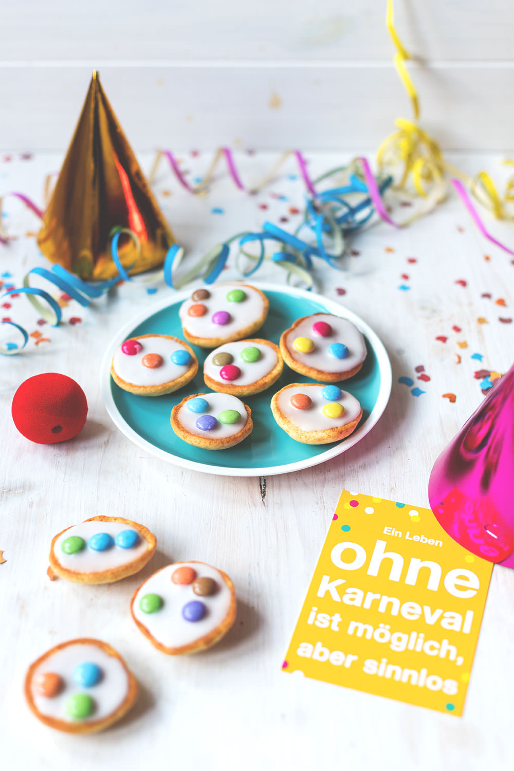 Rezept für Mini-Amerikaner aus dem Thermomix zu Karneval | #tmdonnerstag | moeyskitchen.com