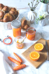 Foodblogger-Osterbrunch | Aufstriche | Rezept für leckere Möhren-Orangen-Konfitüre | moeyskitchen.com