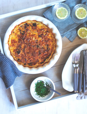 Werbung: Zwiebel-Speck-Quiche mit Kartoffelboden und Bergkäse | Villeroy & Boch: So schmeckt Freundschaft | moeyskitchen.com