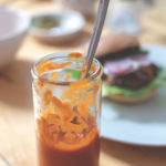 Rezept für rauchig-fruchtigen Pfirsich-Ketchup (Rezept mit und ohne Thermomix) | moeyskitchen.com #pfirsichketchup #ketchup #rezept #thermomix