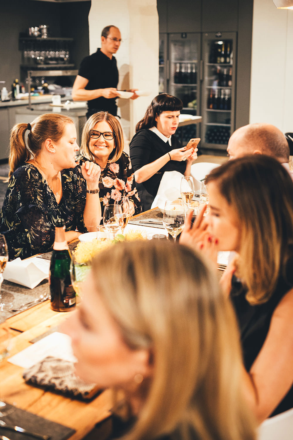 Henkell Supperclub mit Uwe von High Foodality in der Henkell Sektmanufaktur in Wiesbaden