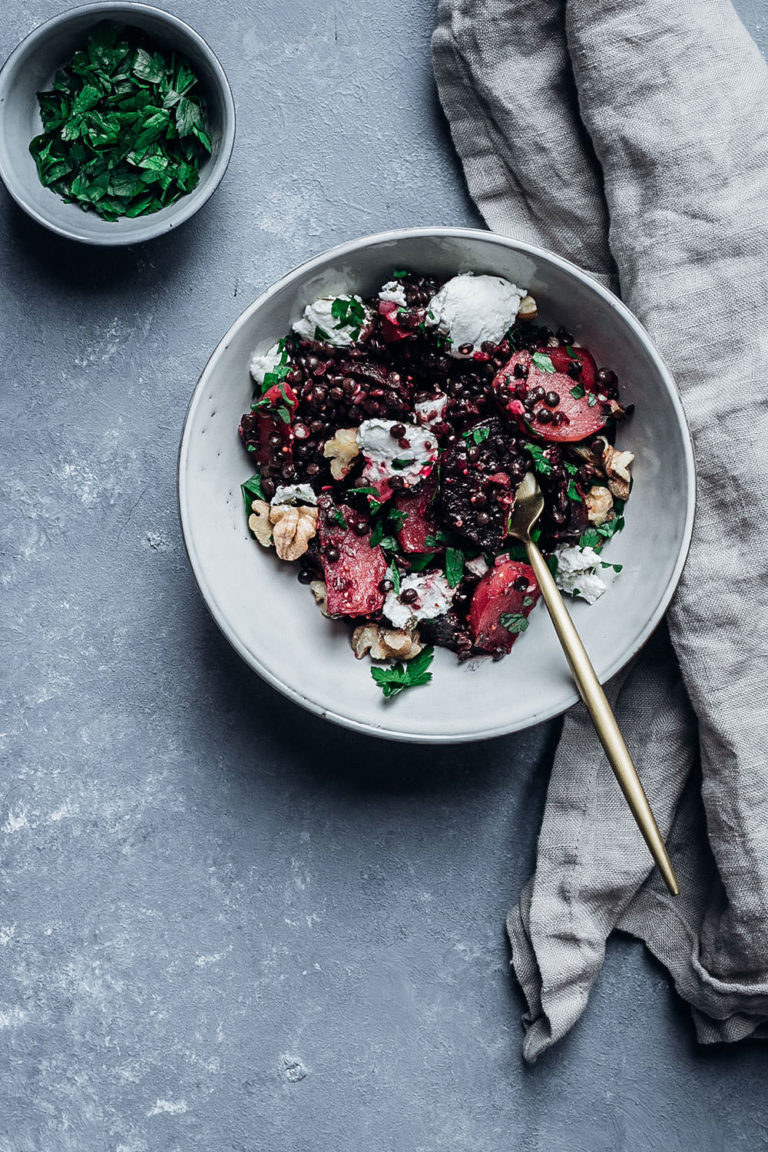 Winterlicher Bunte-Bete-Linsen-Salat - moey&rsquo;s kitchen foodblog