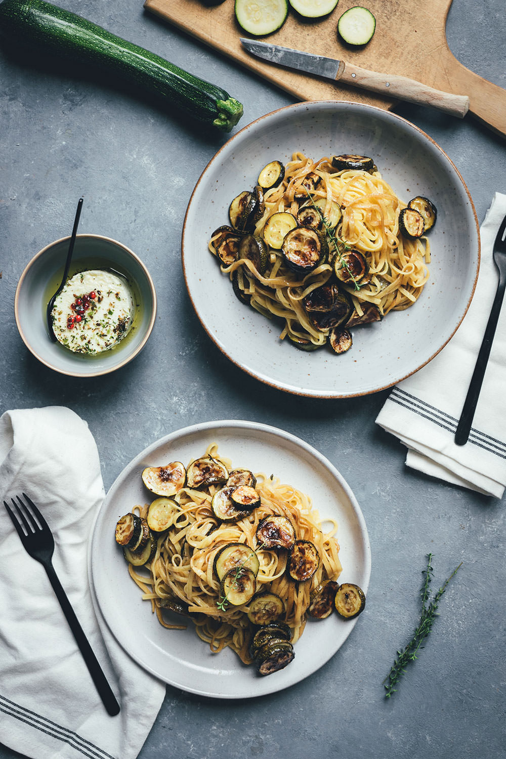 Rezept für Pasta und Ofen-Zucchini mit Aceto Balsamico di Modena g.g.A. (Werbung) | moeyskitchen.com #pasta #nudeln #spaghetti #fettuccine #balsamico #acetobalsamico #acetobalsamicodimodena #zucchini #courgette #sommer #foodblogger #rezepte