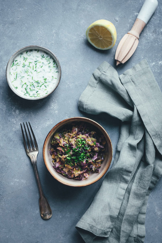 Bunter Krautsalat mit Buttermilch-Zitronen-Dressing - moey's kitchen ... Bunter Krautsalat mit Buttermilch-Zitronen-Dressing - moey's kitchen ...