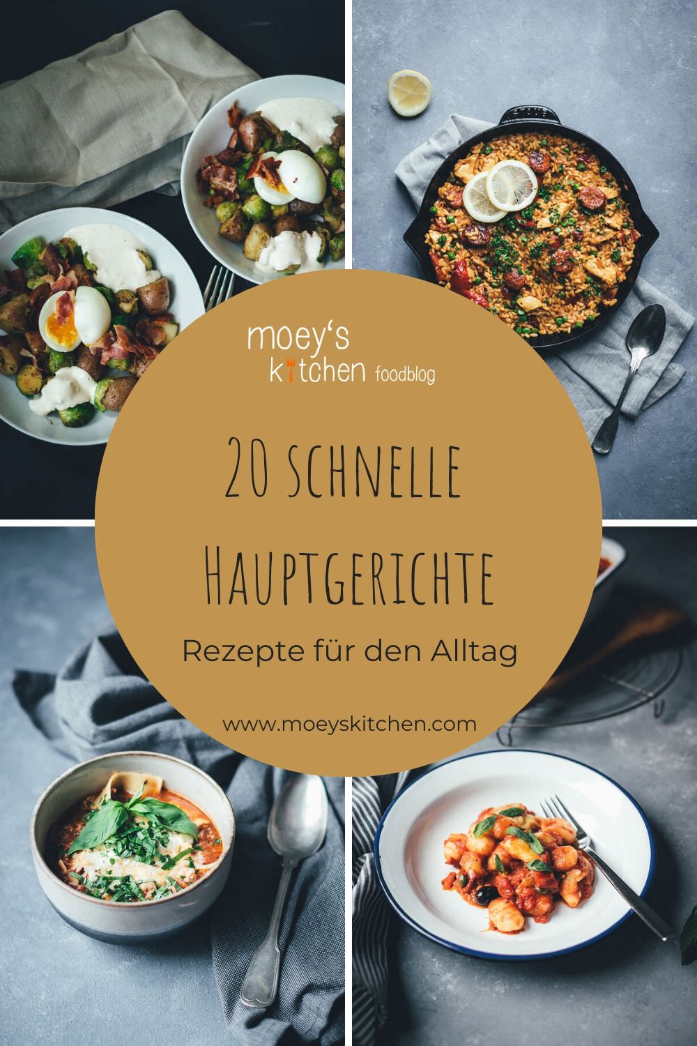 20 schnelle Hauptgerichte – Rezepte für den Alltag | moeyskitchen.com #hauptgerichte #schnellerezepte #alltagsrezepte #rezepte #foodblogger #kochen