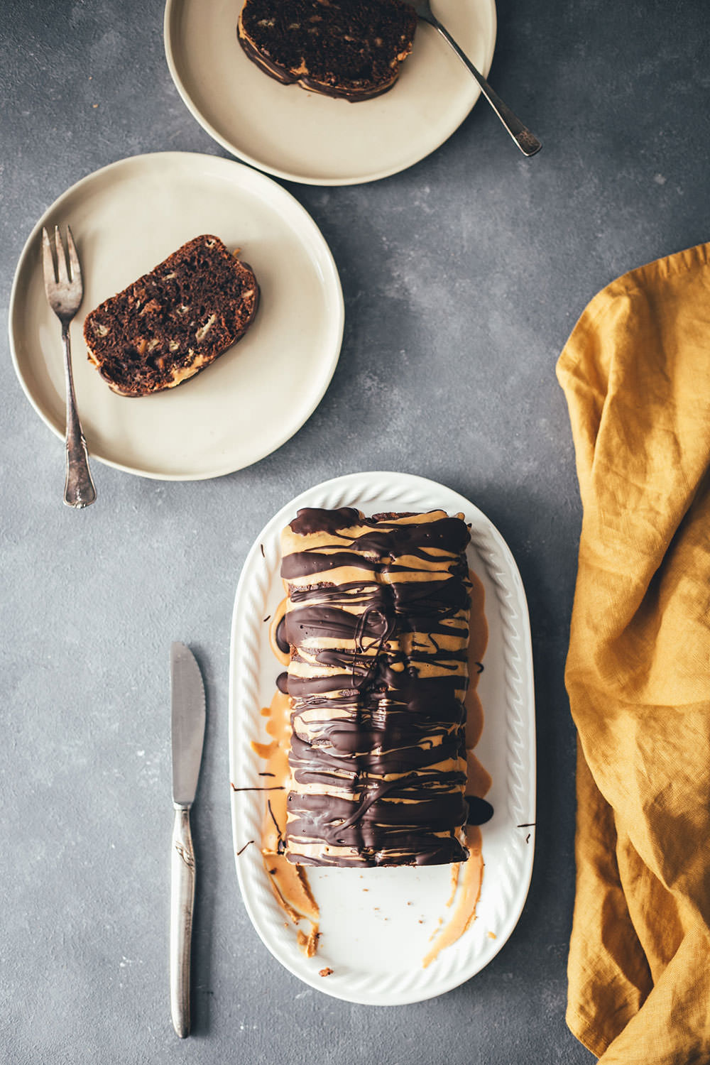 Tiger Banana Bread – Bananenbrot mit Erdnussbutter und Schokolade ...