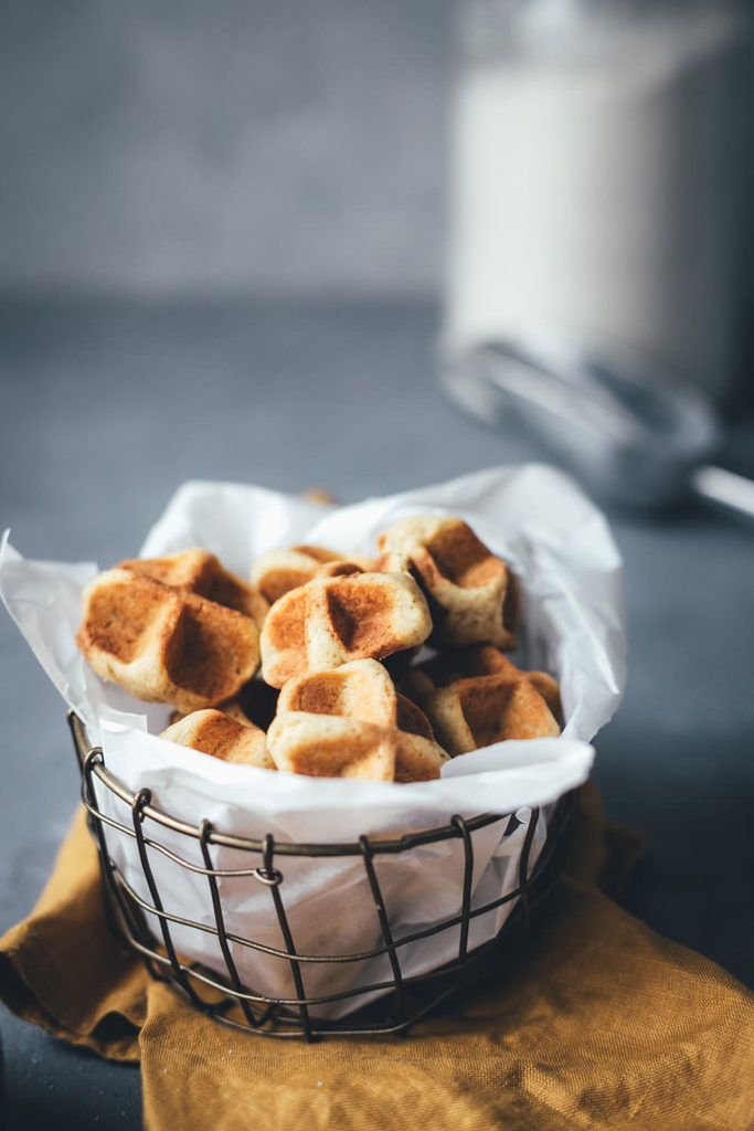 Knusprige Waffelkekse aus dem Waffeleisen moey