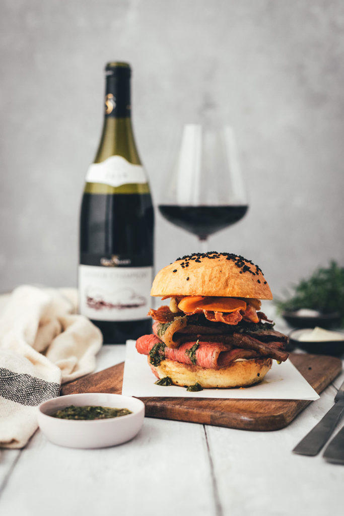 Französischer Tafelspitz-Burger im Brioche Burger Bun - moey&amp;#39;s kitchen ...