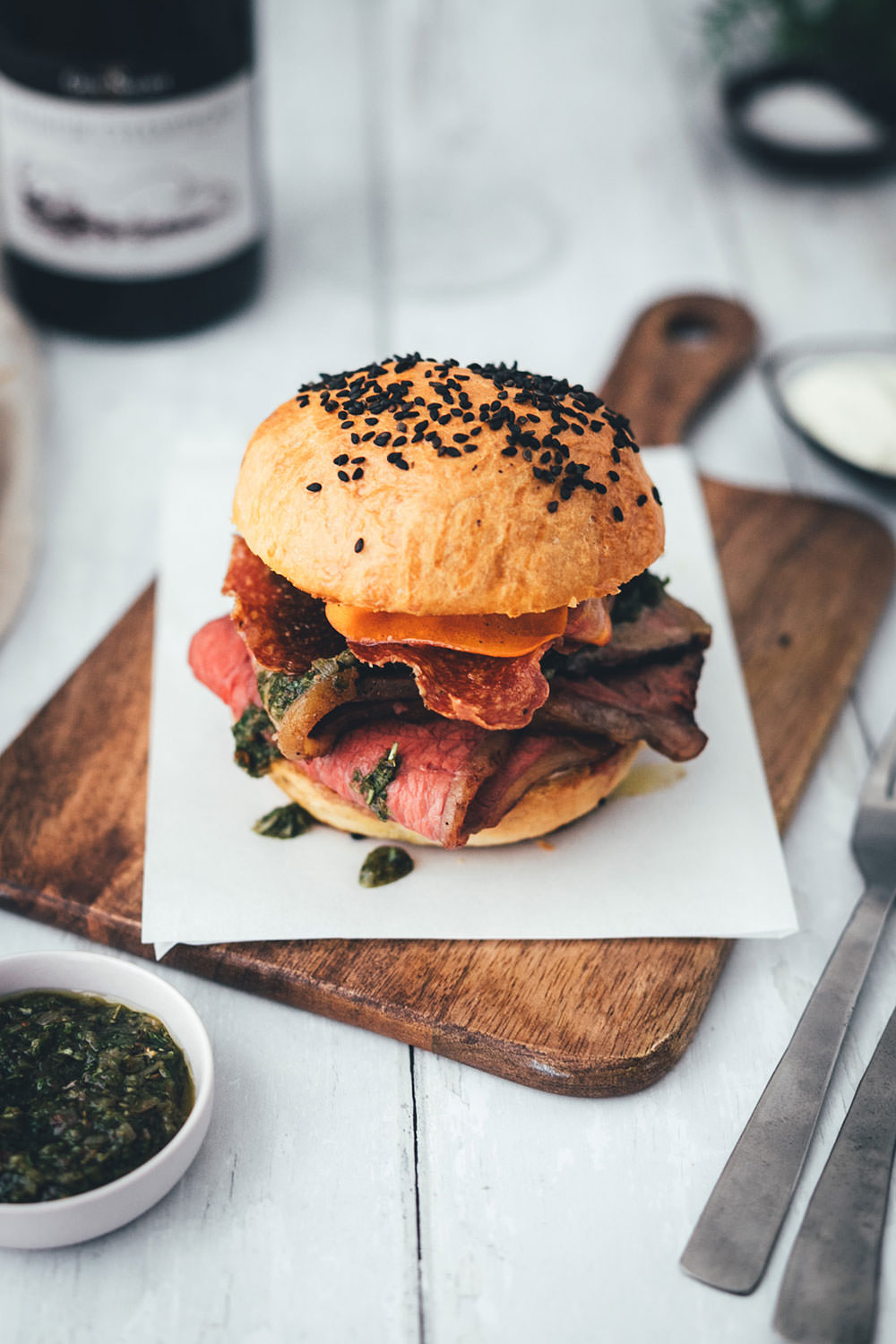Französischer Tafelspitz-Burger im Brioche Burger Bun | moey&amp;#39;s kitchen ...