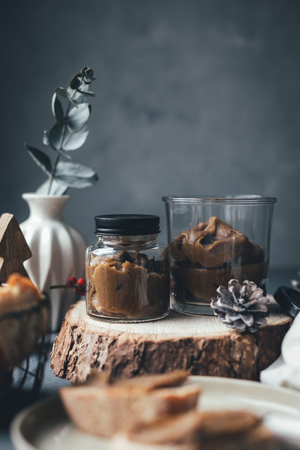 Maronencreme mit Ahornsirup | weihnachtlicher Aufstrich zum Weihnachtsfrühstück, auf Pancakes, Pfannkuchen oder Waffeln | moeyskitchen.com