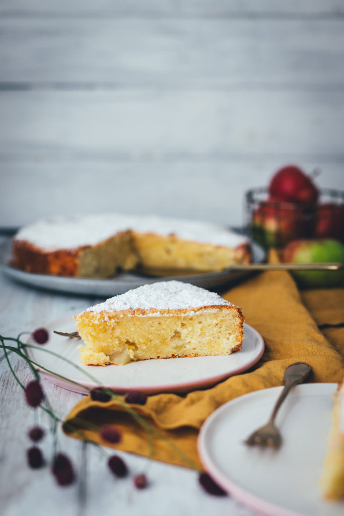 Italienischer Apfelkuchen mit Olivenöl und Ricotta - moey&amp;#39;s kitchen ...