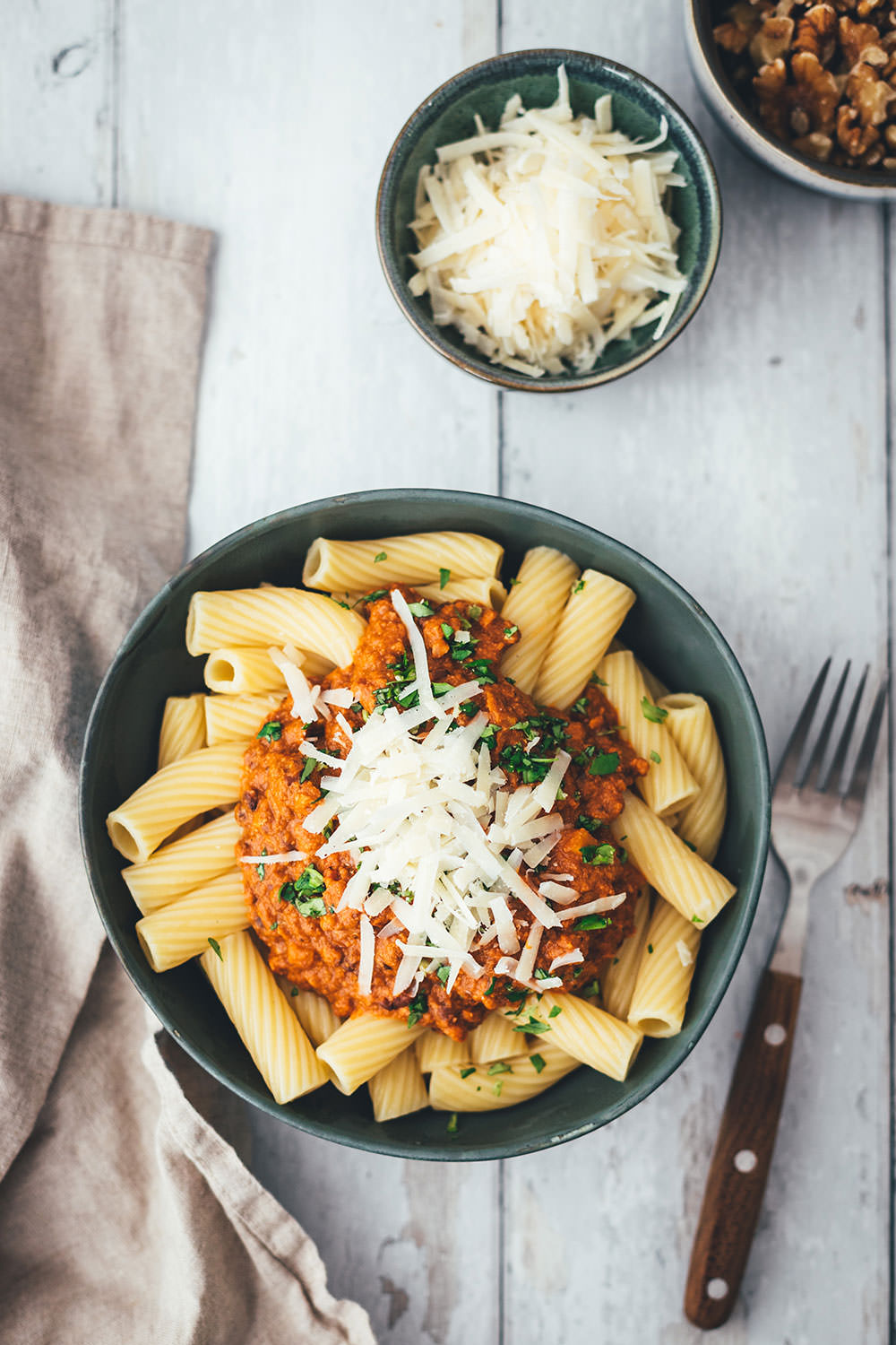 Vegetarische Bolognese Sauce mit Linsen und Walnüssen - moey&amp;#39;s kitchen ...