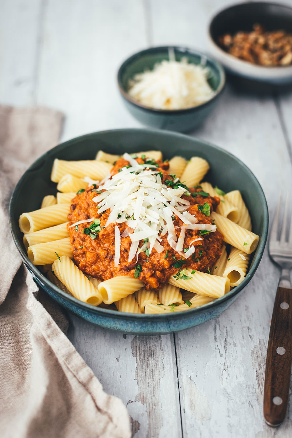 Vegetarische Bolognese Sauce mit Linsen und Walnüssen - moey&amp;#39;s kitchen ...