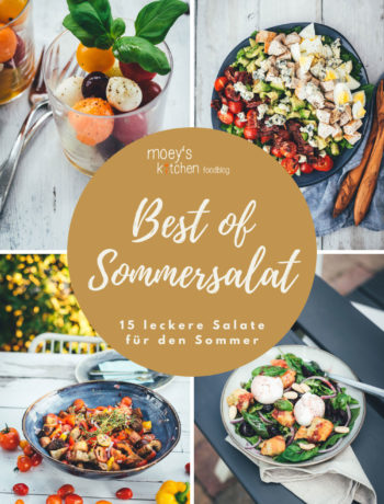 Best of Sommersalat enthält eine Sammlung von 15 leckeren Rezepte für wunderbare Salate. Ob mit Spargel, Tomaten, Auberginen oder Kirschen, ob vegetarisch oder mit Fleisch - hier kommt jeder auf seine Kosten! | moeyskitchen.com