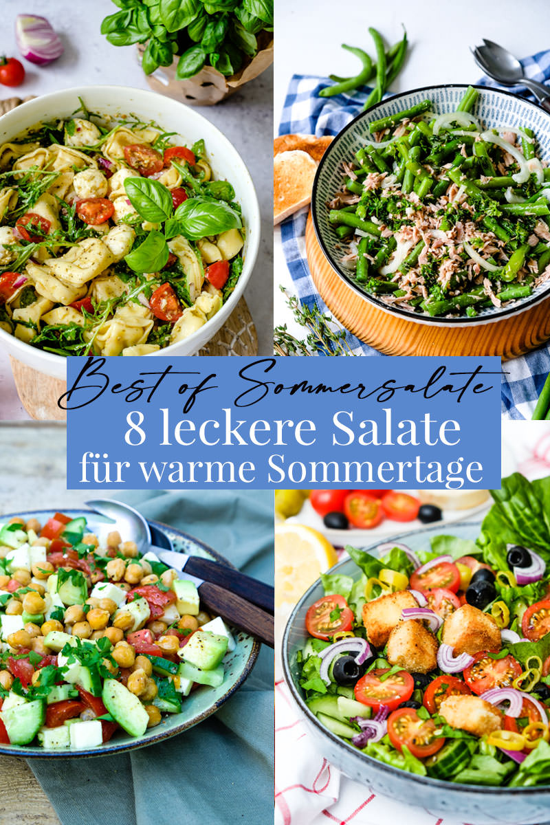 was eigenes: Best of Sommersalate – 8 leckere Salate für warme Sommertage