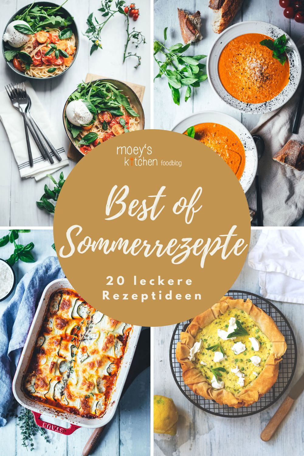 Best of Sommerrezepte – meine 20 besten Rezepte für warme Sommertage