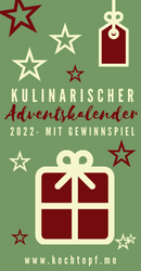 Banner kulinarischer Adventskalender von Zorra 2022 - Allgemeiner Teaser