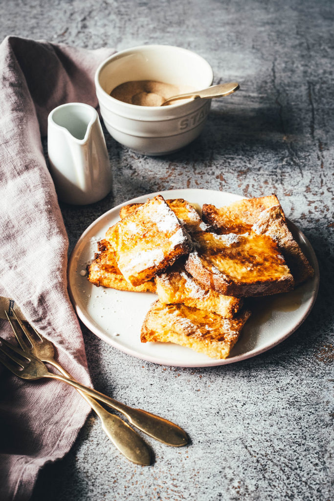 French Toast Sticks aus der Heißluftfritteuse Airfryer Arme Ritter moey's